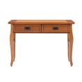 thumbnail image 4 of Linon Santa Fe Wood Console Table in Brown, 4 of 13