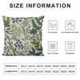 thumbnail image 5 of Nawypu Green Plant Pillow Covers  Sage Green Botanical Fern Leaf Decorative Pillow Cases Spring Summer Vintage Floral Throw Pillows Set of  Farmhouse Home Decor for Living Room Couch Outdoor, 5 of 5