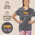 thumbnail image 2 of LazyOne Pajamas for Women, Cute Pajama Pants & PJ Tee Separates, Cat Nap Pink, 2 of 7