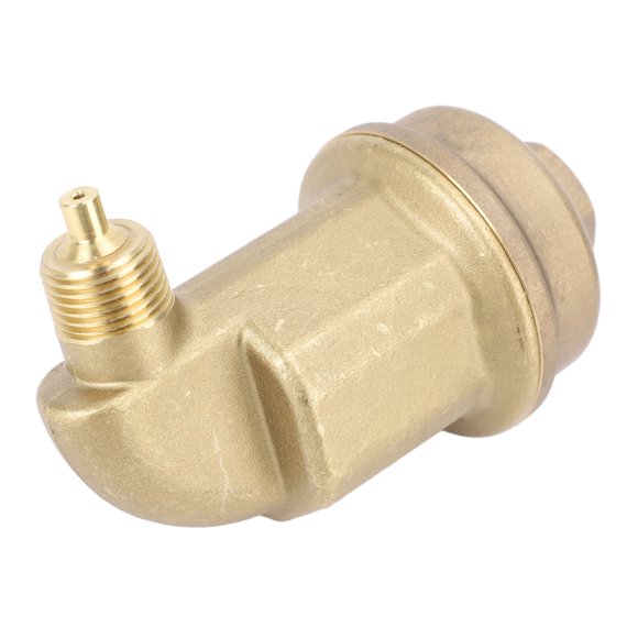 Air Bleeder Valve, User Friendly Air Bleeder Release Vent Valve 1.0MPa High Pressure Resistant Wide Fluid Compatibility Erosion Resistant for Water Treatment