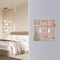 thumbnail image 4 of Yayeee Toggle Light Switch Wall Plate 3-Gang 6.37"x4.48" Decorative Outlet Cover, Light Green Christmas Houses, 4 of 7