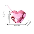 thumbnail image 3 of Valentines Heart Shaped Disco Cup With Lid And 23 Oz Disco Sparkling Drinking Cups Party Tumblers For Valentine Galentine Wedding Party Glass Bottle A, 3 of 7