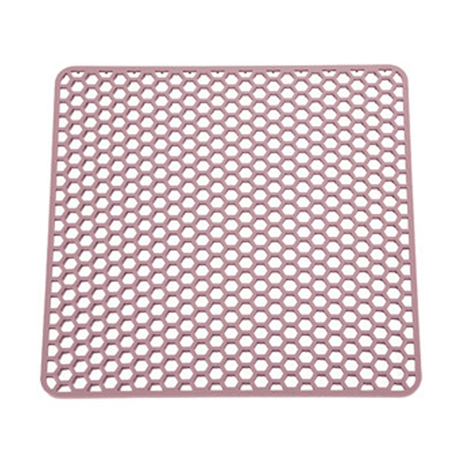 Almohadilla protectora de silicona para drenaje de fregadero de cocina, Protector de encimera de alfombrillas de silicona, resistente al calor, fácil de limpiar