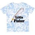 thumbnail image 3 of Inktastic Little Fisher Fishing Boys or Girls Toddler T-Shirt, 3 of 5