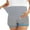 Gray, variant on WBQ Women's Maternity Shorts Over The Belly Workout Loose Casual Pregnancy Lace Panel Short Pants with Adjustable Band Thin Style ,Red S-3XL