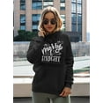 thumbnail image 2 of Merry And Bright! Hoodie Women -Image by Shutterstock, Female Large, 2 of 4