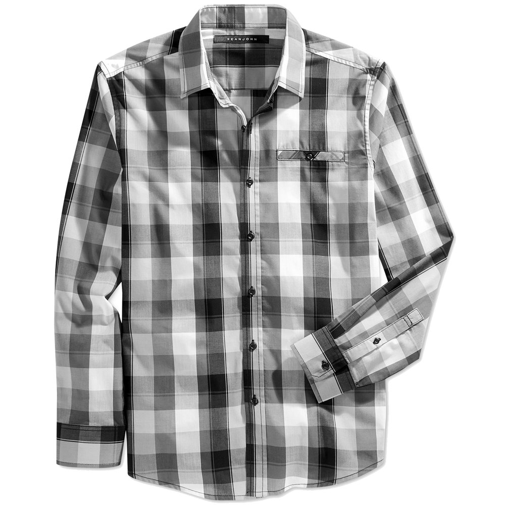 sean john men's button down shirts