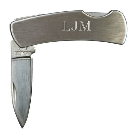Personalized Monogrammed Locking Pocket Knife