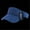 Blue, variant on 996-NVY Terry Visor, Navy