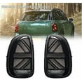 thumbnail image 3 of Pair Car Taillights Assembly , Compatible With BMW Mini Cooper Countryman R60 2011-2016 Union Jack Rear Brake Dynamic Turn Signal Lights(2pcs red), 3 of 7