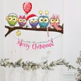 thumbnail image 5 of Guozer Clearance Cartoon Owl Bathroom Stickers 1PCS Winter Decoration Stickers for Glass Christmas Wall Decals for Bedroom, Playroom, Living Room, School, Nursery, Kindergarten, 5 of 8
