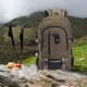 thumbnail image 1 of Mochila de lona para hombre | Bolsa ligera y transpirable de dacrón para portátil con correas ajustables para el pecho y la cintura | Bolsa de gran capacidad para viajes, escuela, ordenador, ocio e, 1 of 4