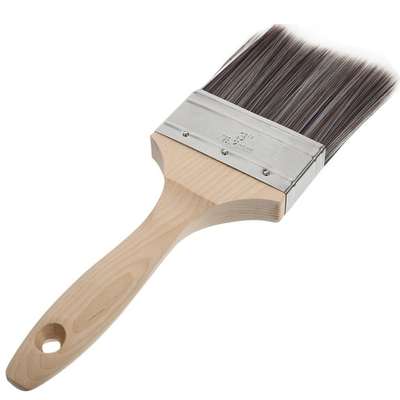 TABLZONE Birch Handle Oil Paint Brush Set for Home Use and Wall Painting
