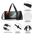 thumbnail image 4 of KLL USA Bald Eagle Duffle Bag For Men Women Sport Gym Fitness Tote Travel Training Workout Basketball Football Weekender, 4 of 6