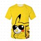 thumbnail image 1 of 2022 año Anime chico Camiseta de manga corta niño niña pokemon verano 3D estampado moda casual camiseta de poliéster de alta calidad camiseta140 heqiyong CONDUJO, 1 of 2