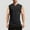 Black, variant on Men's Solid Color Elasticity Casual Fitness Sport Permeability V Neck Tank Tops