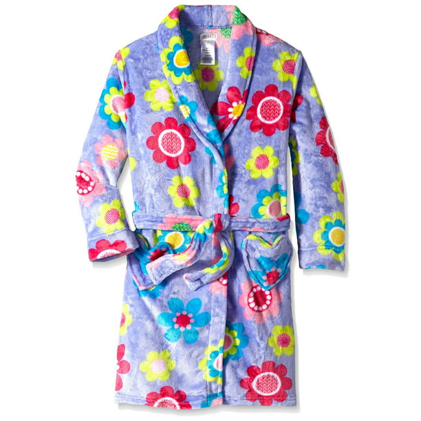 Generic - Komar Kids Girls' Bathrobe Velvet Fleece Robe Sleepwear, Flowers,  Size: X-Small - Walmart.com - Walmart.com