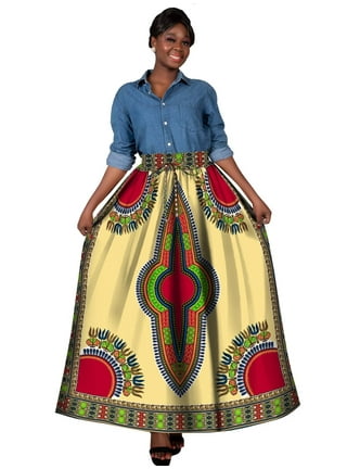 Zita Butterfly African Print Mini Wrap Skirt 