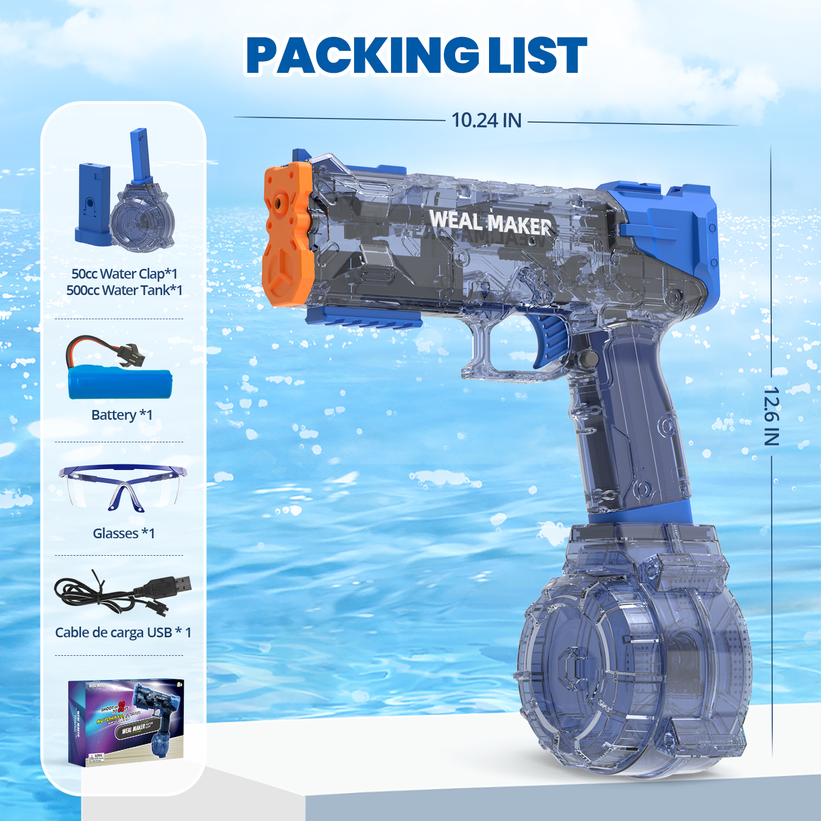 JoyStone Electric Water Blaster with 26-Foot Range photo 3