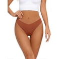 thumbnail image 4 of Tangas sin costuras para mujer, tanga invisible, cintura en V, elástica, transpirable, sexy, ropa interior, 4 of 5