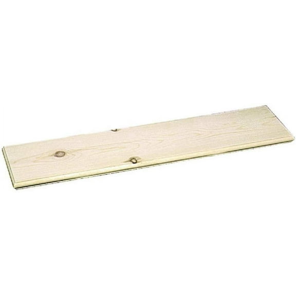 Waddell Mfg Co 3/4 Unfinished Premium Pine Shelving