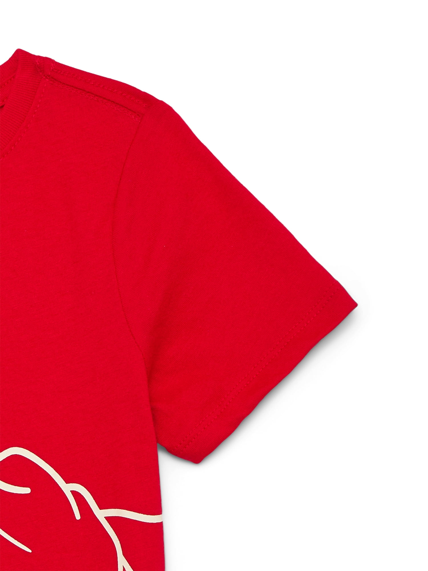Way To Celebrate Toddler Boy Valentine's Day Short Sleeve T-Shirt, Sizes 12M-5T