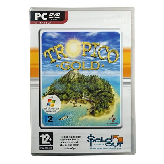 TROPICO GOLD - Includes Original Tropico PLUS Tropico: Paradise Island Official Expansion PC DVDRom