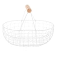 thumbnail image 3 of Abbracc Housewarming Gift Ornament Decorative Geometric Metal Vegetable Rack for White XL, 3 of 9