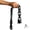 Black, variant on Hardware Chain Chrome 8mm Thick Weather-resistant Security Lock for Gates Bikes Generators Fences