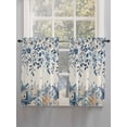 thumbnail image 5 of Blue Coastal Starfish Bathroom Window Curtain, Beach Nautical Shell Eucalyptus Rustic Light Filtering Coffee Kitchen Curtains, Bedroom Living Room Curtains 2 Panel 84"x54", 5 of 6