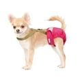 thumbnail image 6 of Paw Inspired Dog Diaper Suspenders with Velcro Fasteners to Keep Diapers on Female Dog Diapers and Male Dog Wraps (XS/S Brown), 6 of 7