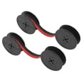 thumbnail image 3 of 2Pack Typewriter Ribbon Twin Spool Typewriter Ribbon Red and Black Twin Spool Replacement Pack for Most Typewriter, 3 of 5