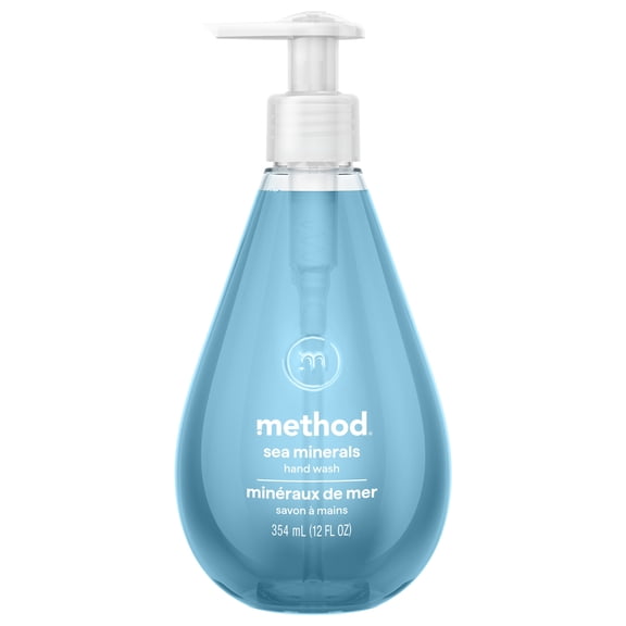 method Gel Hand Wash, Sea Minerals - Made Without Parabens, Notes of Bergamot, Lemon & Rosemary, 12 fl oz