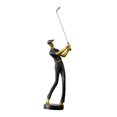 thumbnail image 4 of Baoblaze Golf Figurine Art Decorative Resin Arts for Living Room Home Golf Lover Gift Black A, 4 of 7