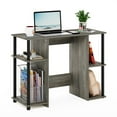 thumbnail image 4 of Pemberly Row Engineered Wood Compact Computer/Study Desk in Oak Gray/Black, 4 of 6