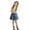 A5-Blue, variant on RMGVDSD Pleated Denim Skirts For Girls Casual Mini Summer Heart Printed A Line Flared Elastic Waist Loose Fit Party Kids Fashion Cute Comfortable Skirts,2-3 Years