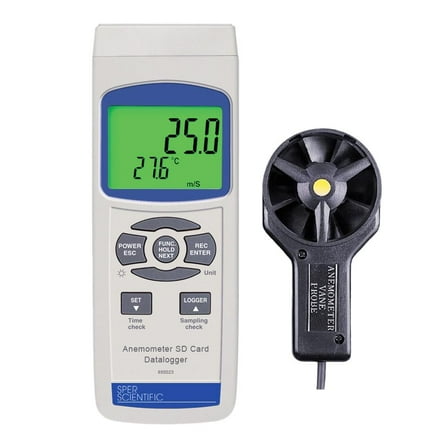 Anemometer SD Card Logger