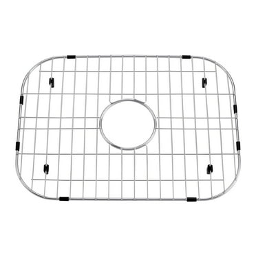 DAX Grid for Kitchen Sink, Stainless Steel Body, Chrome Finish, Compatible with DAX-2317, 19 x 14 Inches (GRID-2317)