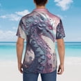 thumbnail image 3 of Lsque Dragon1 pattern Hawaiian Shirt for Men, Unisex Summer Beach Casual Short Sleeve Button Down Shirts-XX-Large, 3 of 9