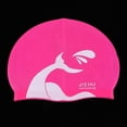thumbnail image 2 of Chapeau de Natation Imperméable Unisexe pour Adultes - Rose, 2 of 8