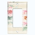 thumbnail image 5 of Metal Light Switch Plate Cover Elegant Floral Musical Damask Beige FLW115, 5 of 13