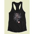 thumbnail image 3 of Artshine Snake Dream I Racerback Tank Women -Arvee Gibson Designs, Female Medium, 3 of 4
