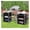 Black, variant on Folding Camping Table with Side Tables & Organizer - Portable Grill Station for Outdoor Cooking - Steel Frame, 68" x 19", 43.5" H, Black/Gray