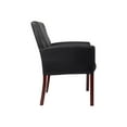 thumbnail image 4 of Boss Box - Chaise - Visiteur - Accoudoirs - Caressoft - Noir, 4 of 5