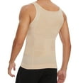 thumbnail image 3 of Kiwi Rata Compression Shirts Men Sleeveless Slimming Undershirts Tummy Control and Body Shaper Tank Top, 3 of 7
