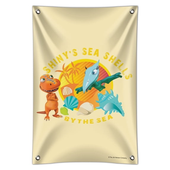 Shiny's Sea Shells by the Sea Dinosaur Train Home Business Office Sign