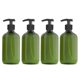 thumbnail image 1 of 4pcs 500ml Empty Pump Bottle Dispenser Empty Refillable Body Soap Bottles for Shampoo and Conditioner Bathroom Kitchen, 1 of 4