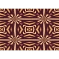 thumbnail image 1 of Ahgly Company Machine Washable Indoor Rectangle Transitional Deep Red Area Rugs, 7' x 9', 1 of 7