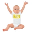 thumbnail image 3 of Yinz Philadelphia Pittsburgh PA Romper Boys or Girls Infant Baby Brisco Brands 12M, 3 of 6