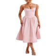 thumbnail image 1 of PENGXIANG Robe de Soirée Fluide pour les Femmes avec un Design Sans Manches et Sans Dos en Couleur Unie pour l'Été, 1 of 9
